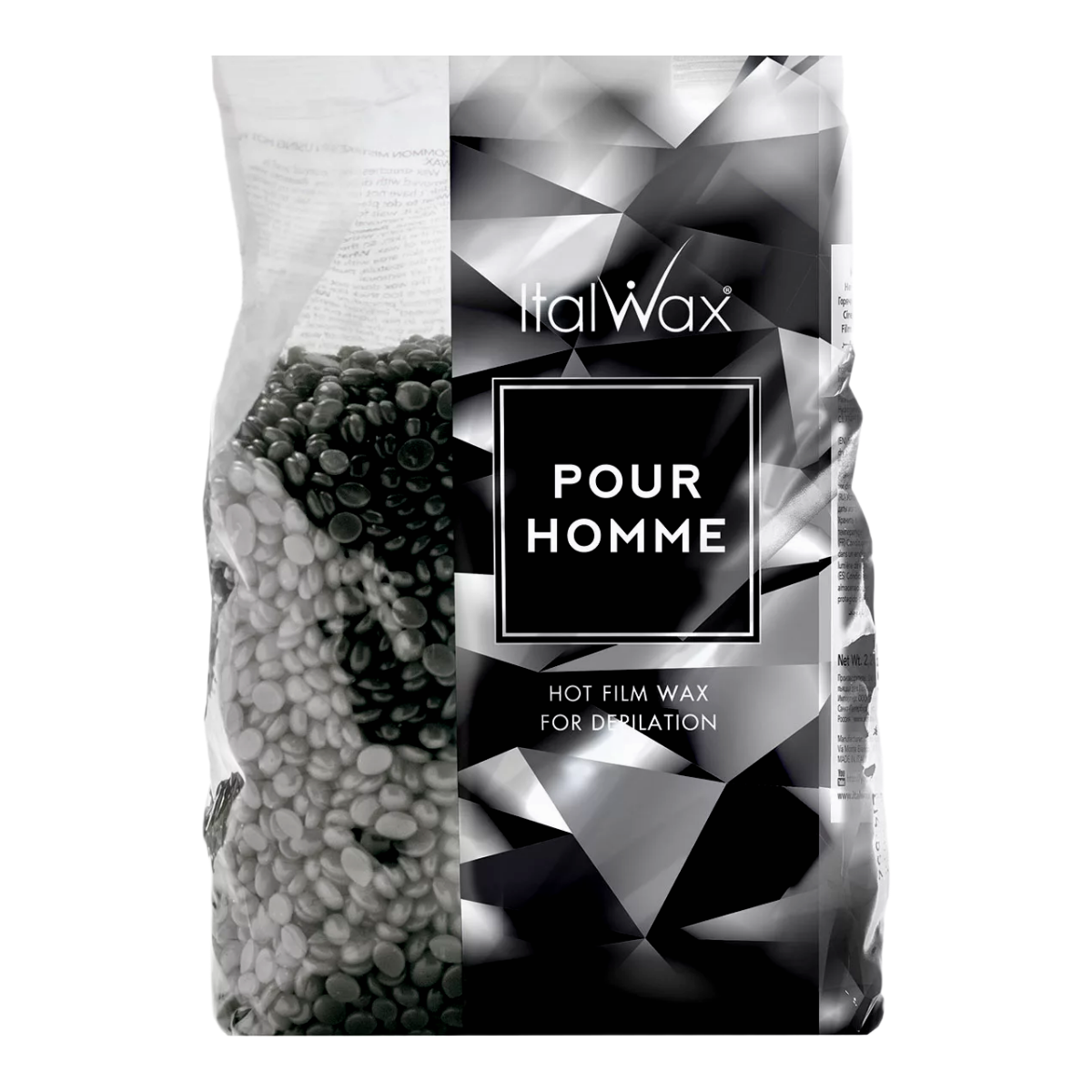 Italwax, Воск горячий (пленочный) Pour Homme, гранулы, 1 кг